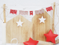 Preview: ITH - Wimpelkette "god jul"